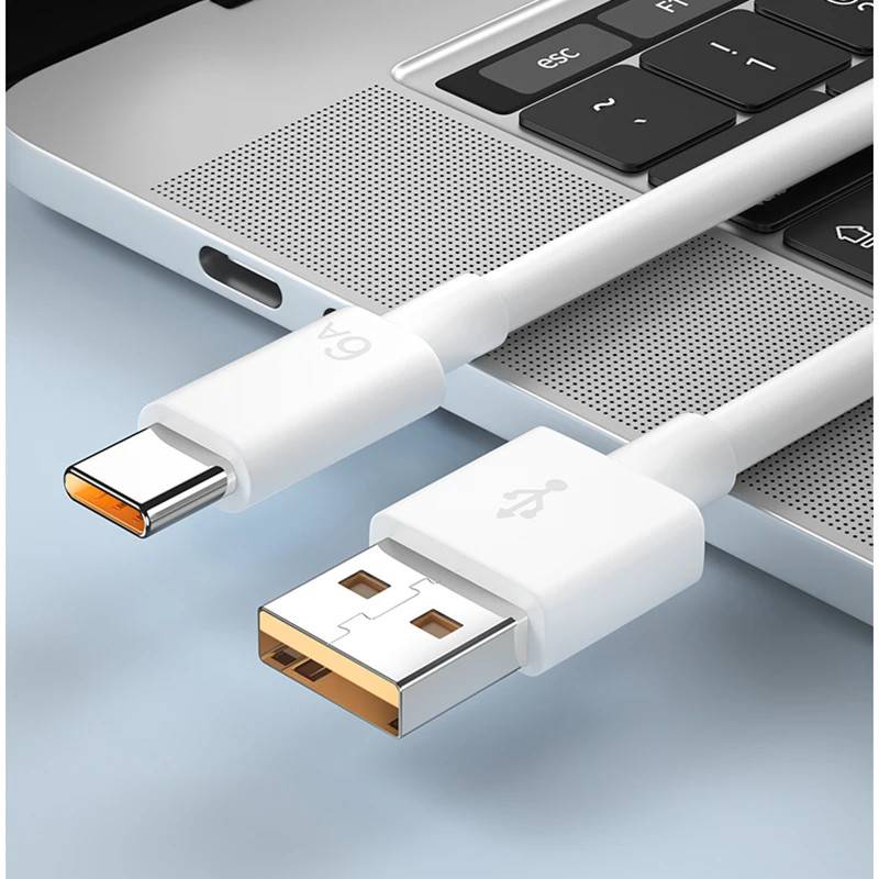 Original For Honor 6A 66W 100W Fast Charging Wire Cord 1/1.5/2 M Type C Cable Fo gallery