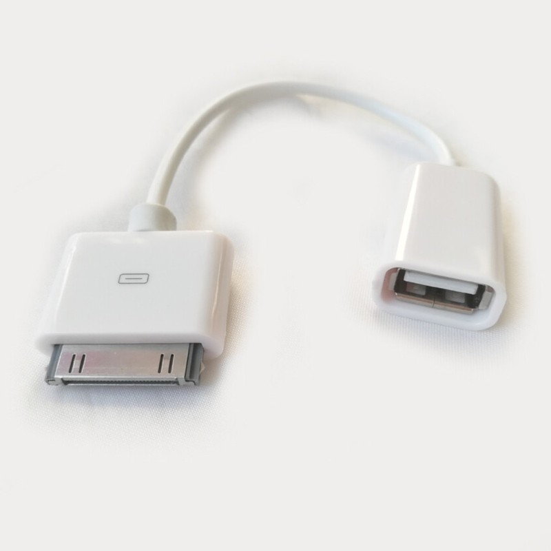 30pin OTG To USB 2.0 Female Adapter Cable Connection Kit for IPad Apple Iphone3
