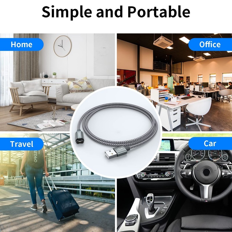 Compatible for Garmin Watch Charger Cable Data Transfer for Garmin Fenix 5 5S gallery