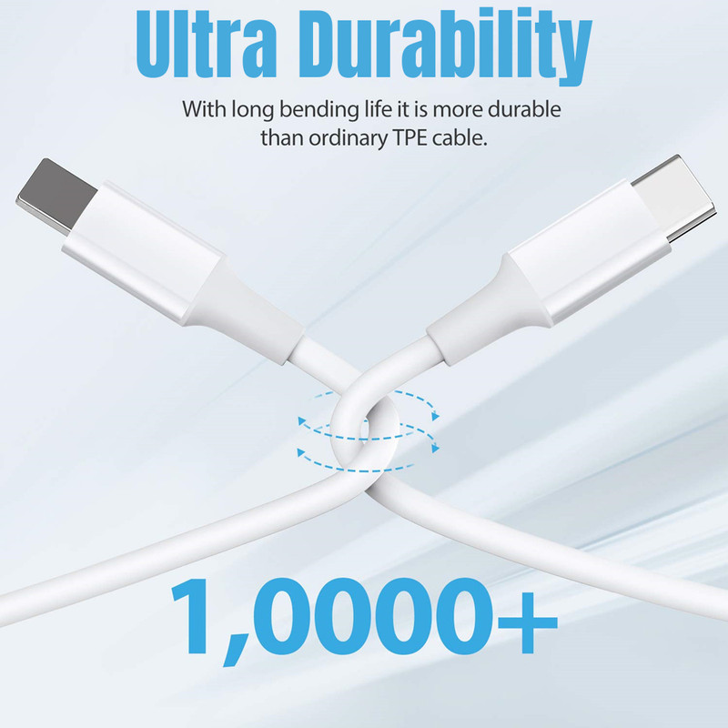 For iPhone 14 13 12 11 Pro XR 8 20W Fast Charger 20W USB C Adapter Type C Cable gallery