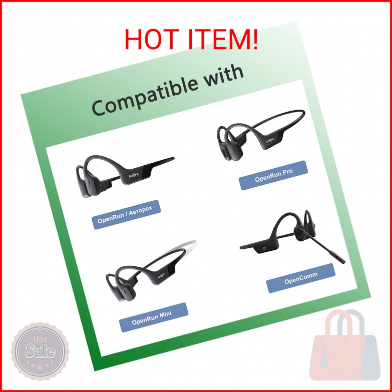 ANMONE 3.3ft & 6ft Shokz Charging Cable [2 Pack Black] aftershokz Headphones Cha gallery