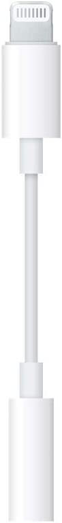 Apple Lightning to 3.5 mm, Headphone Jack Adapter – White – MMX62AM/A