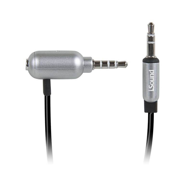 Universal 3.5mm Microphone Audio Cable iPhone 5 4s Samsung Galaxy All Smartphone