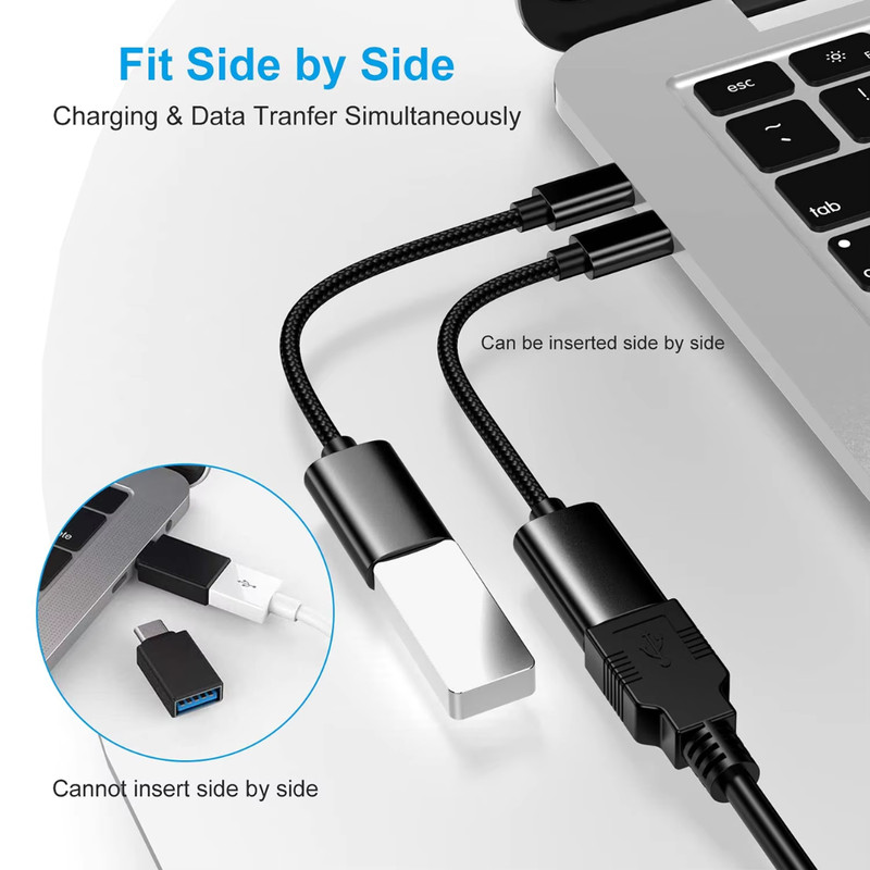 USB-C 3.1 Type C Male to USB 3.0 Type A Female OTG Adapter Converter Cable Cord gallery