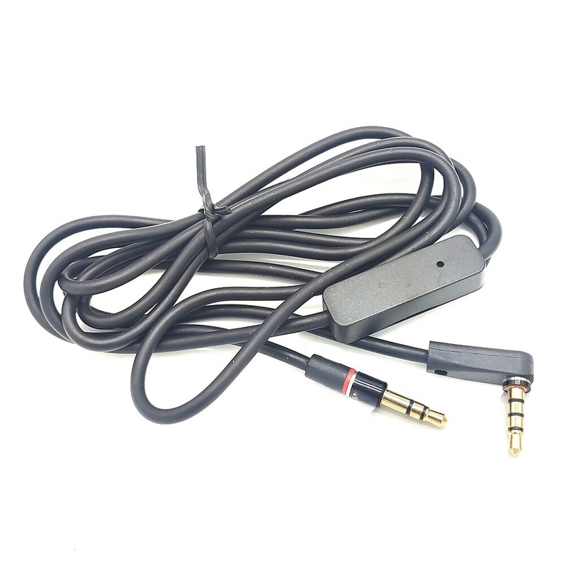 3.5mm 1/8" Audio Cable Lead AUX-In Cord w MIC For JBL J88a On-Ear Headphone gm