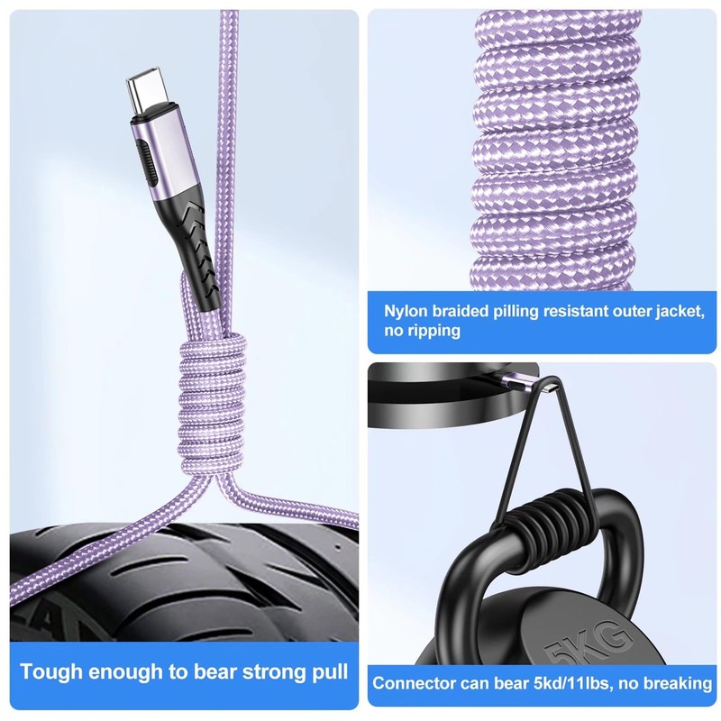 USB to USB Cable, 2Pack 100W 10ft USB Charger Cable Fast Charging for Android... gallery