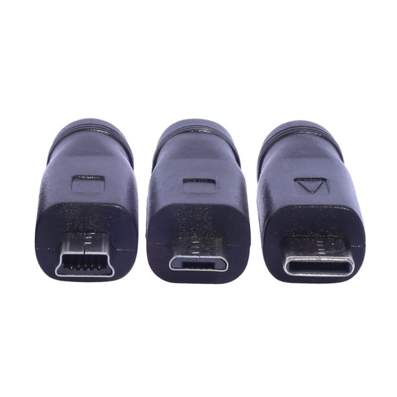 DC5521 Power Adapter Type-C/Mini USB /Mirco USB Charging Connector Safe Charge gallery
