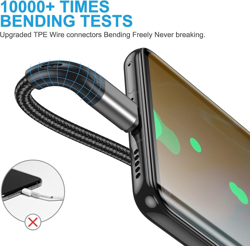 Durable 16Ft USB A to USB C Cables - High-Speed Data Transfer & Fast Charging gallery
