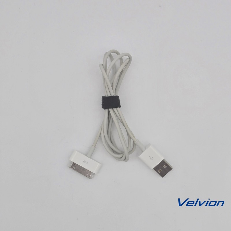USB Dock 30 Pin Data Cable White Good ✅ For iPhone 3G 3GS 4 4S iPad iPod Genuine