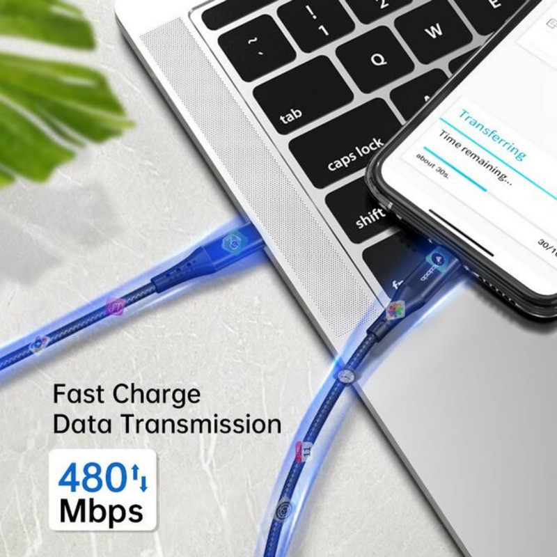 LED Fast Charging USB Charger Cable For iPhone 13 12 11 Pro XS Max XR X 8 7 Plus gallery