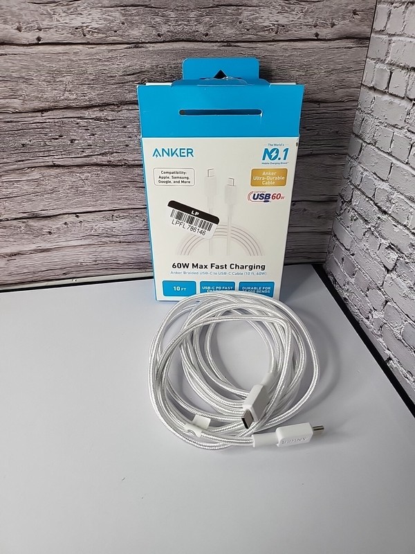 Anker Braided Charging Cable (USB-A/USB-C/Lightning) (3ft/6ft/10ft)MFi-Certified gallery
