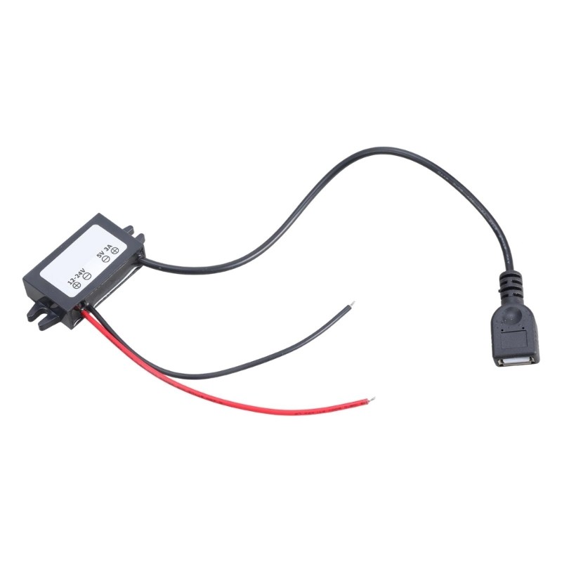 12V 24V To 5V 3A USB Charger Adapter For Mobile Devices Cameras Dashcords gallery