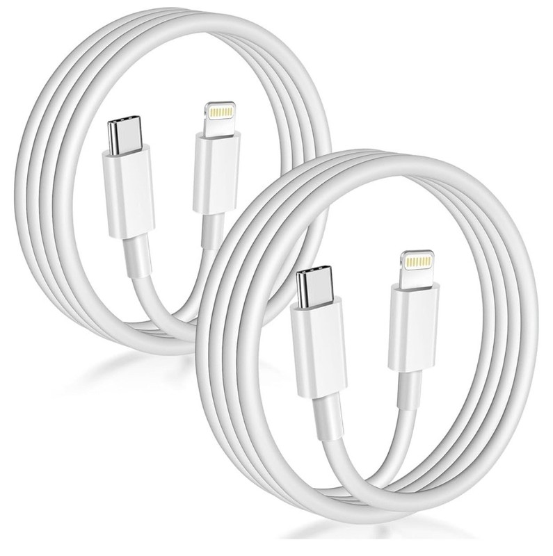 2 Pack Cable Charger 6ft.Fast Charging Cable Power Delivery Type C For iPhone