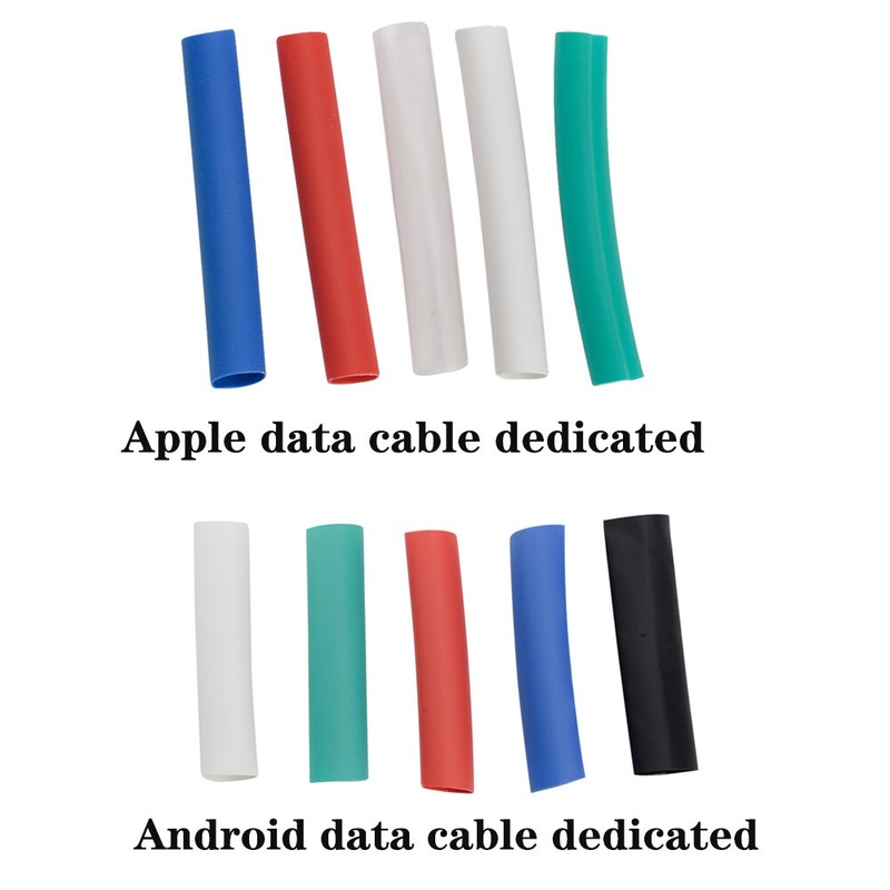 USB Cable Protector Heat Shrink Tube Sleeve Data Line For iPhone For Android gallery