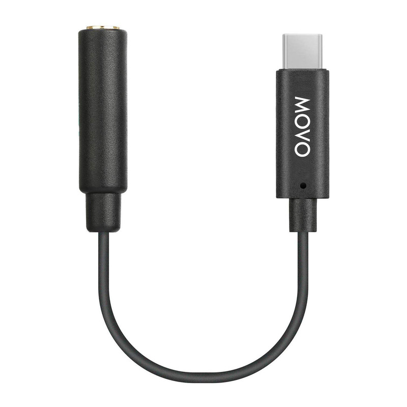 Movo UCMA-1 Female 3.5mm TRS To USB-C Adapter Cable