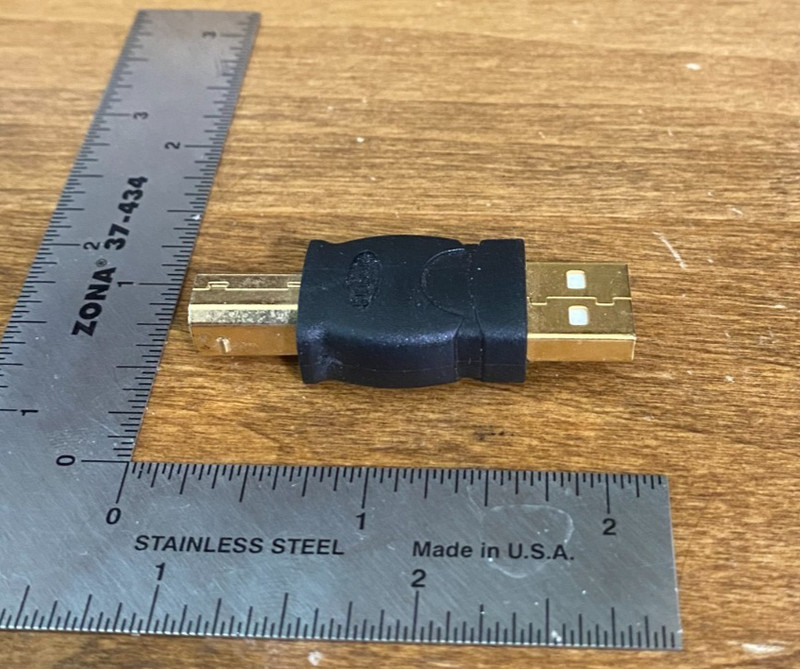 Belkin USB-A 2.0 to USB-B Connector