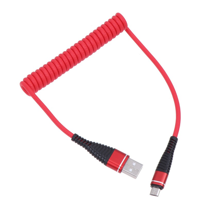 Mobile Phone Charging Cable Data Transmission Charger Phone Charger Cord Coil