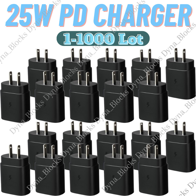 25W USB C Fast Wall Charger Type C Charger Block Lot For SamsungGalaxy S23/22/21 gallery