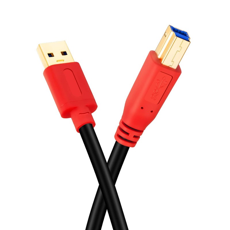 USB 3.0 A Male to B Male Cable 6FT Printer Hard Drive gallery
