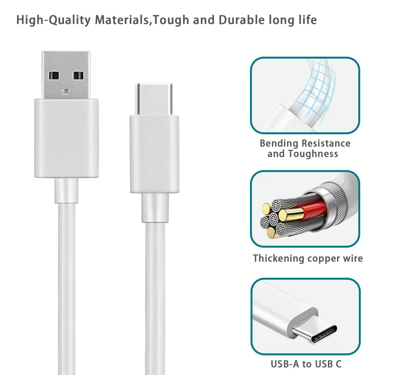 Car Carplay Cable USB C Charging Cable USB A to Type C Car Carplay Charger Cord gallery