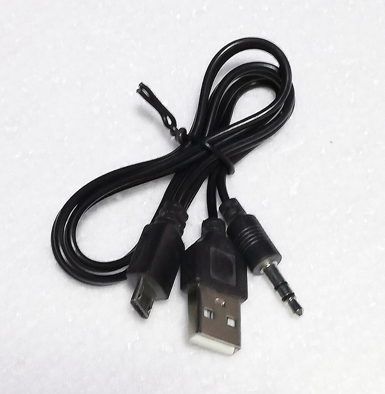 Micro USB V8 To 3.5mm & USB Male Charge Sync Data Audio AUX Cable Andriod Phone gallery
