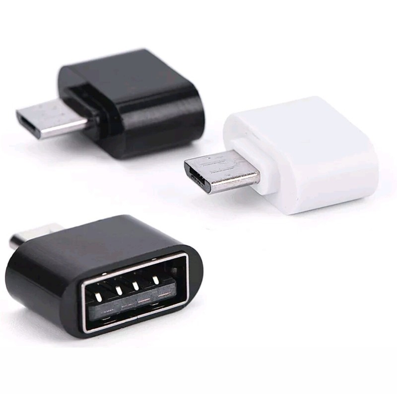 Lot of 2 OTG Micro USB To USB OTG Mini Adapter Converter For Android (B34)