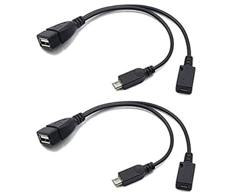 2 Pack OTG Cable Replacement for Fire Stick 4K, Amazon Fire TV, Compatible wi…