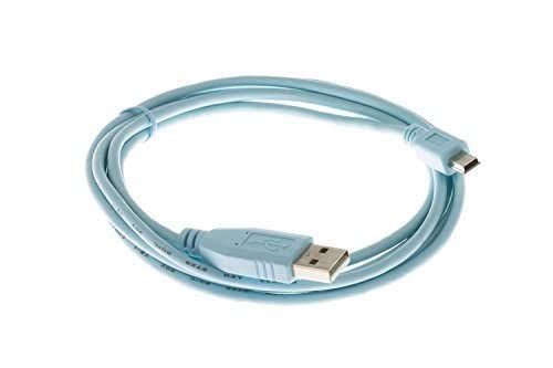 Cisco Console Cable 6 ft with USB A to Mini-B CAB-Console-USB= gallery