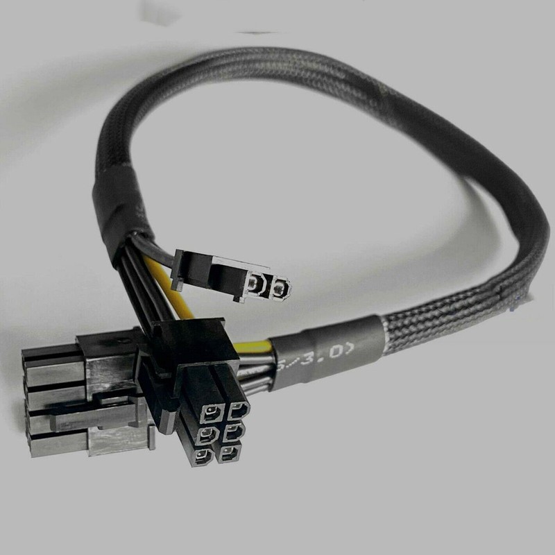 For Antec HCG Gold 650W 750W 850W Graphics Card 6+2p Power Module Line Set Black gallery