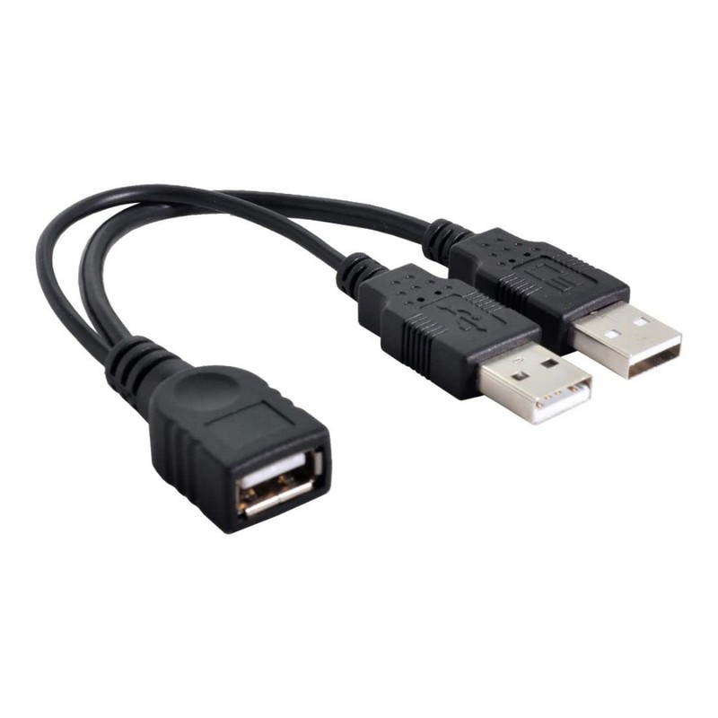 USB 2.0 Y Splitter Cable USB 2.0 Female to Data Charger Extension Cable with ... gallery