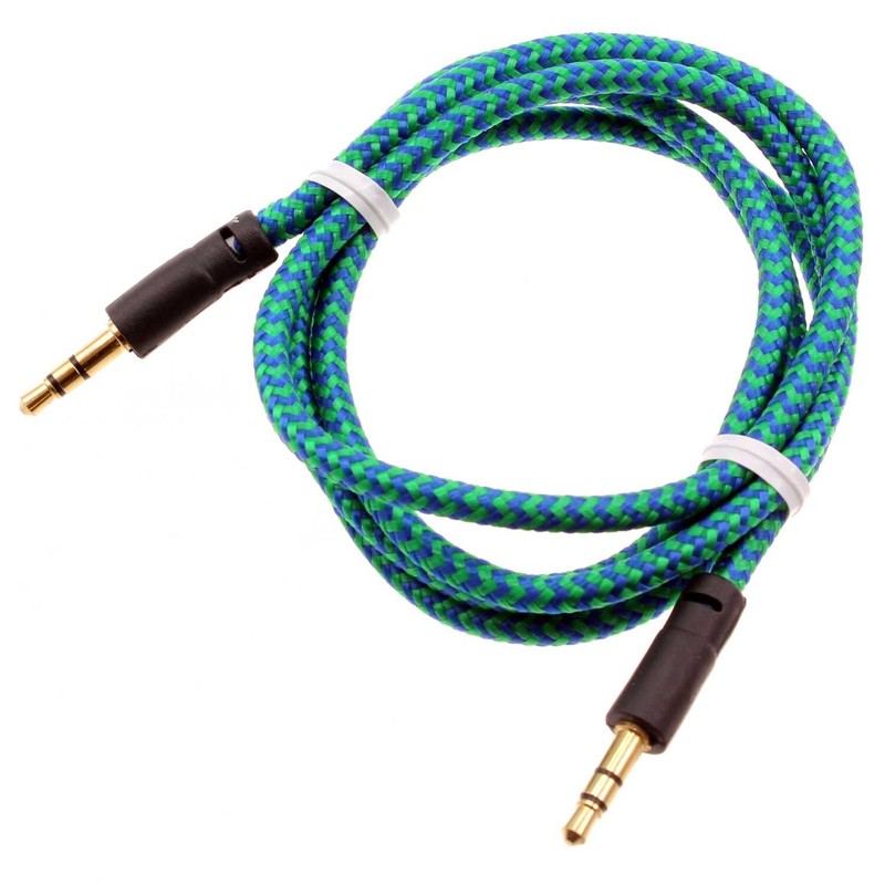 3.5mm Aux Cable Adapter Car Stereo Aux-in Audio Cord Speaker for SmartPhones