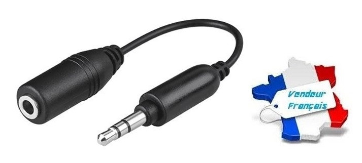 Stereo Audio Adapter HF Jack 3.5mm Compatible Apple IPHONE gallery