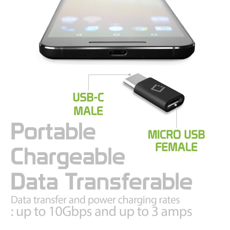 Cellet micro-USB to USB-C Adapter Converter Connector gallery