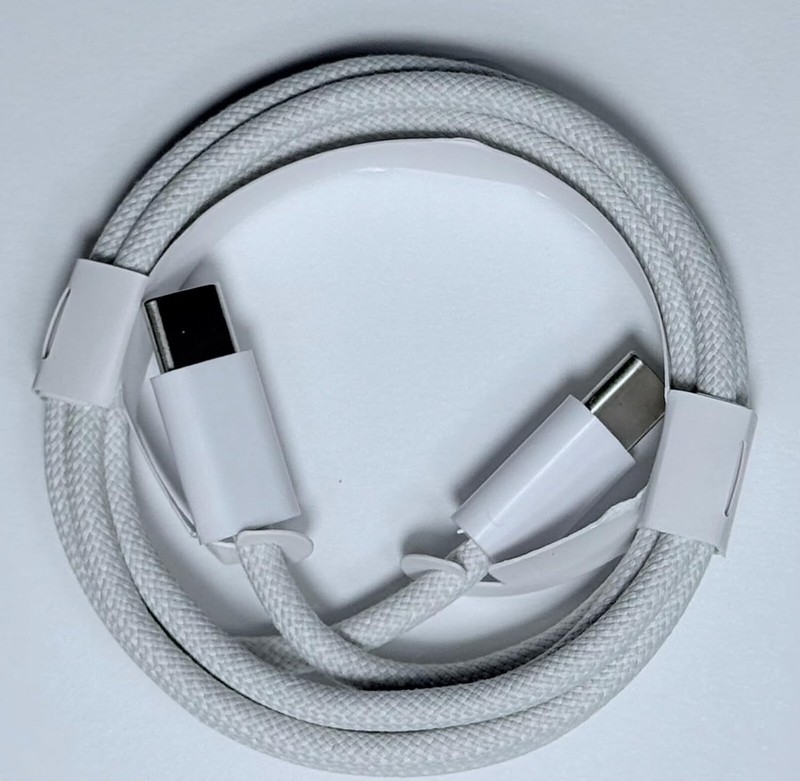 Braided USB C to USB C Cable Data Sync Cord For iPhoneAir 17 16e 15 Samsung Lot gallery