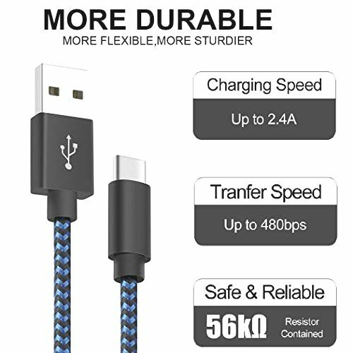 Vman mc02325 USB Type C Cable, USB C Fast Charger Cable 3 Pack(3Ft, 6Ft, 10Ft) N gallery