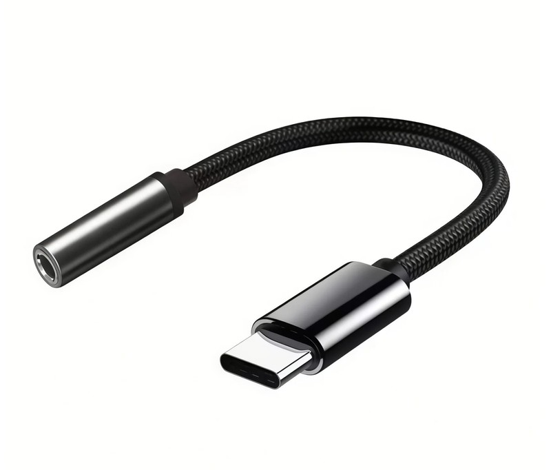 USB C to 3.5mm Headphone Jack Adapter AUX Stereo Cable For iPhone 17 16 Samsung gallery