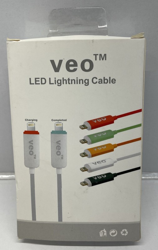 veo 1m charge & sync cable (Light up Tip) See Pictures! gallery