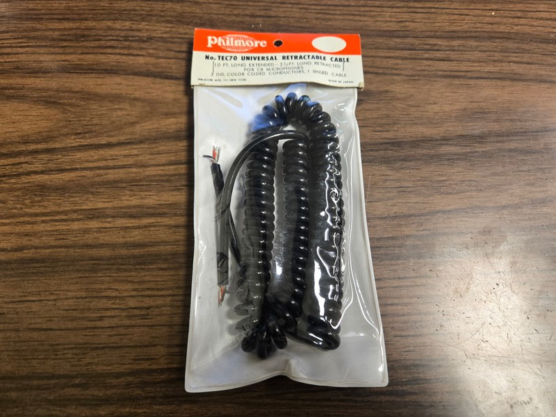 Philmore TEC70 Universal Retractable Cable 10 Foot - New Old Stock