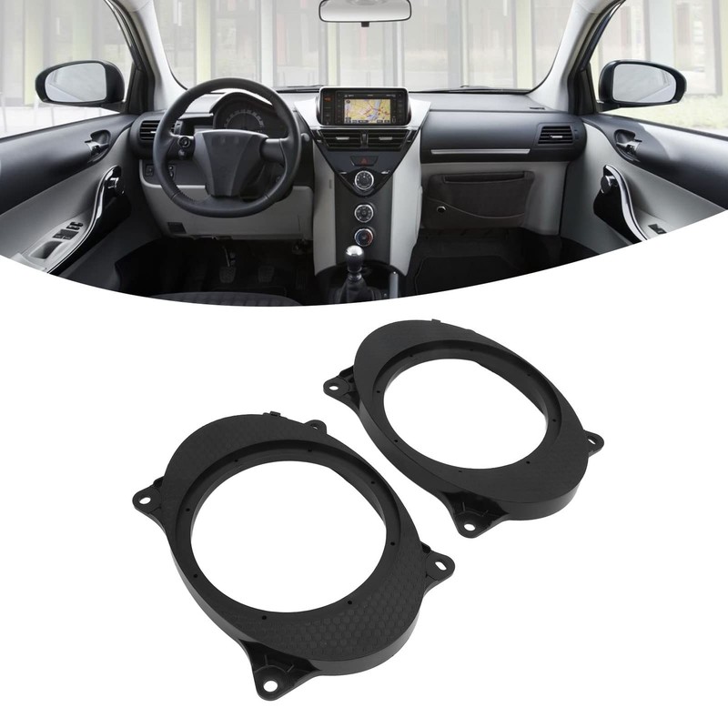 6x9 To 6.5 Inch Door Speaker Adapter Spacer Rings Box Runner Mount Audio Car gallery