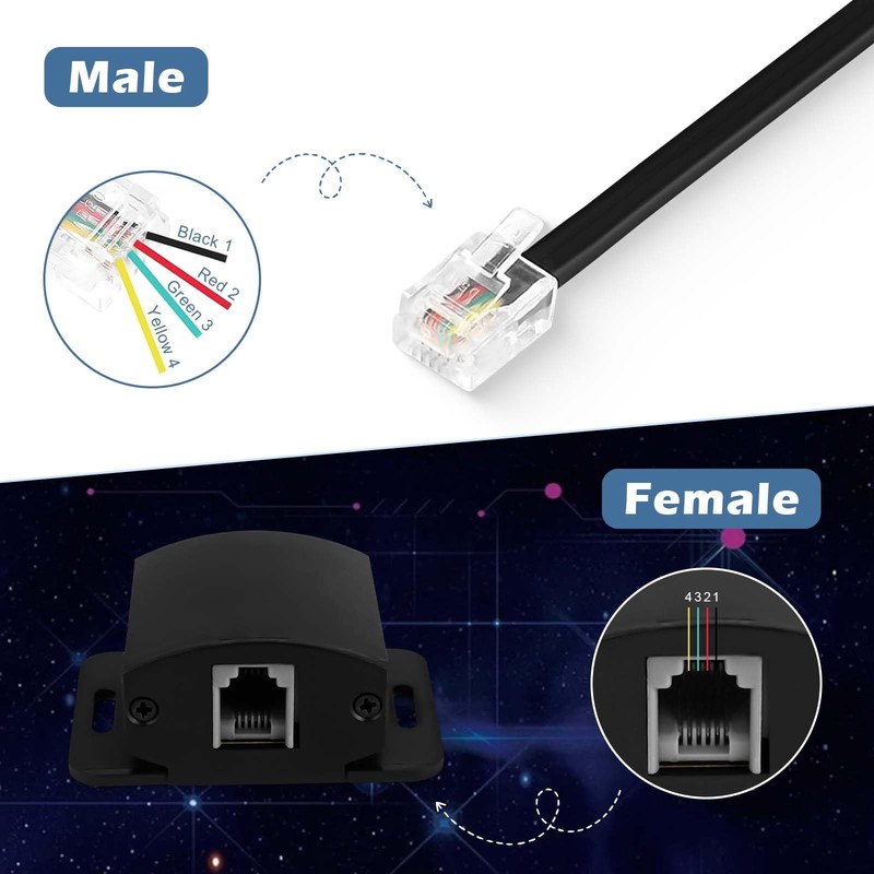 Universal Bass Knob Control with 5M/16FT Cable Extension Cable，4-Pin Bass Vol... gallery