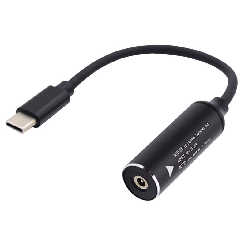 USB 65W Charge Converter DC 4.8x1.7mm to USB 5V 9V 20V Power Plug Charge Cable gallery