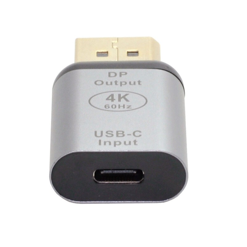 Chenyang USB-C Female Type C Source to Displayport DP Sink HDTV Adapter 4K 60hz gallery