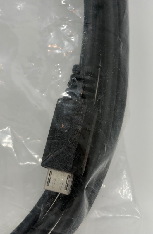 USB-A to Micro-USB Charging Cable Cord 6 FT Black - NEW SEALED gallery
