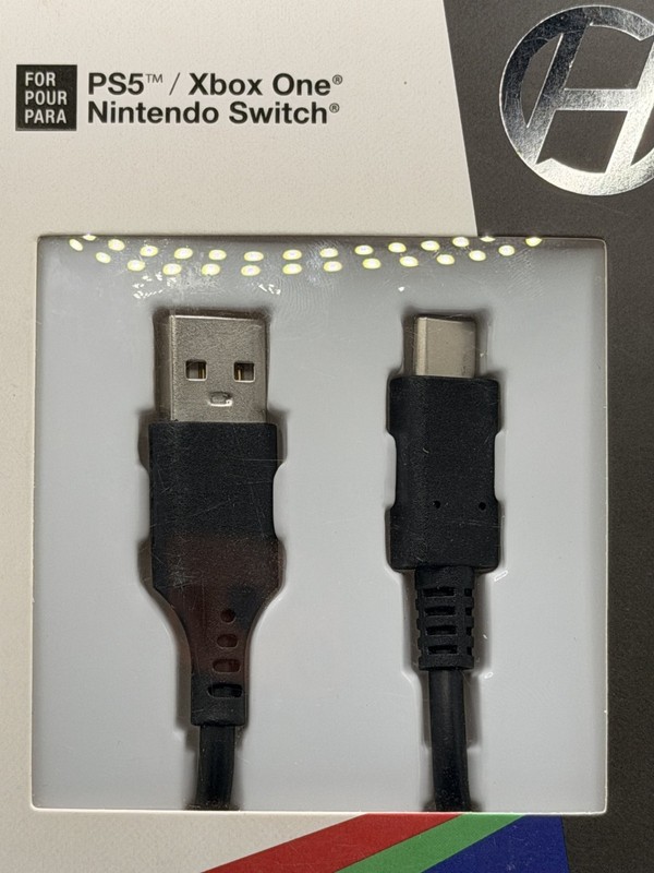 Hyperkin 10 Ft. Type-C Charge Cable for PS5/Xbox Series X/Nintendo Switch - gallery