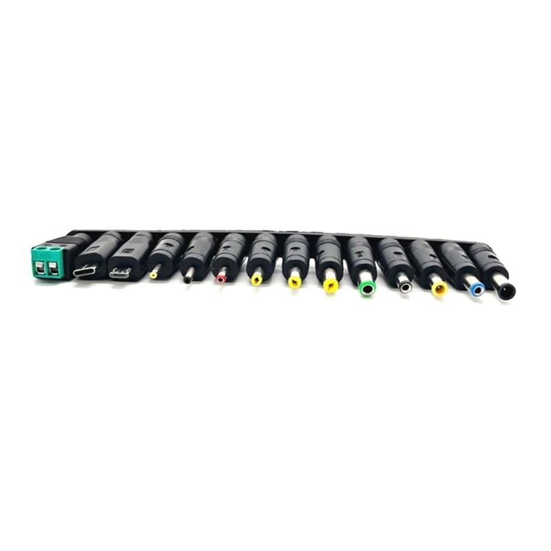Universal Power Adapter Tips Connector 5.5x2.1mm Set for Laptop Charger 14 in 1 gallery
