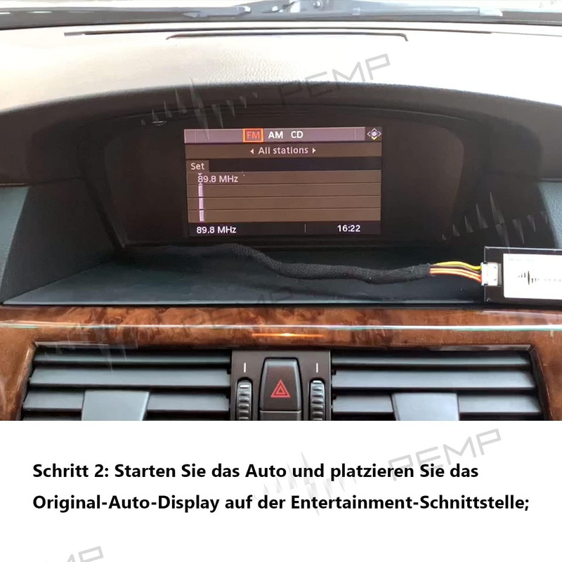 PEMP E60 Aux Activator Adapter Open the Aux Audio of the Original Car for BMW E6 gallery
