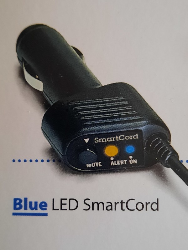 Escort SmartCord Power Adapter/ Car Charger Cord w/Mute-NEW gallery