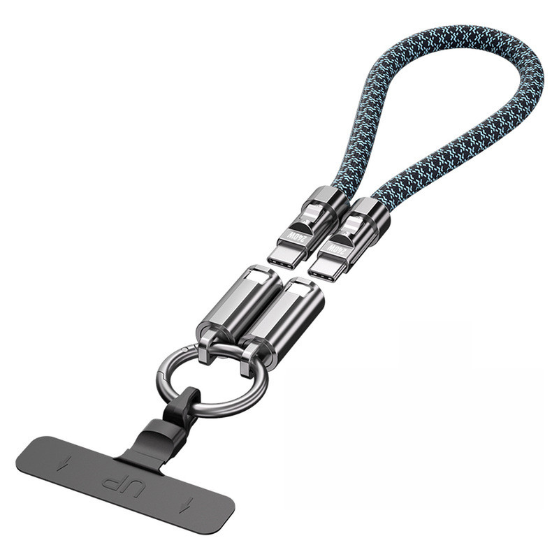 240W USB-C Charging Wrist Strap Lanyard Compatible with Most USB-C Devices gallery
