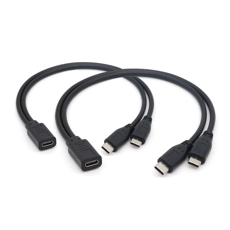 USB Splitter Charge Cable, 1 Feet 2-in-1 USB Female to 2 USB-Charging Y Cable…