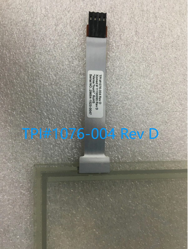 1PCS NEW TPI#1076-004 Rev D “VersaTouch” medical touch glass amk